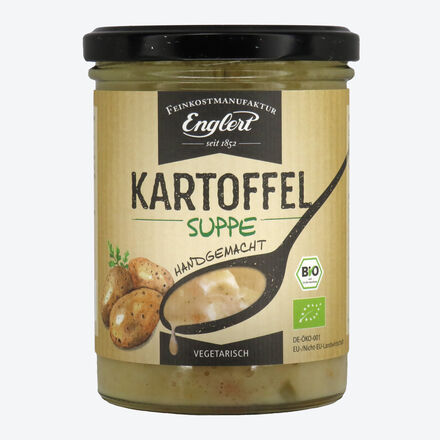 Image du produit pour 'Soupe de pommes de terre bio - savoureuse, naturelle, prte  servir'