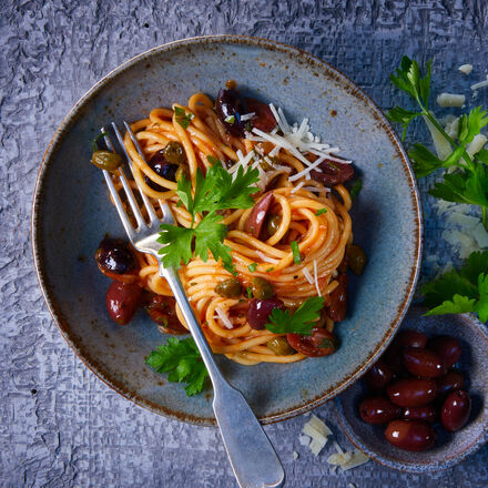 Image du produit pour 'Spaghetti alla puttanesca'