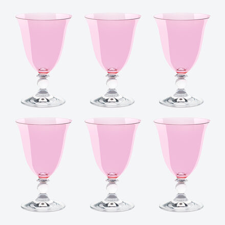 Image du produit pour 'Verres  eau en cristal colors  l'lgante forme vase'