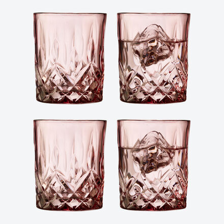 Image du produit pour 'Verres  eau - un design  facettes aux doux coloris : pour un usage quotidien'