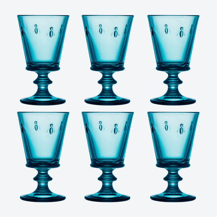 Image du produit pour 'Verres  vin (240 ml) : l'animal hraldique de Napolon sur votre verre'