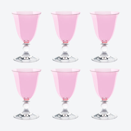 Image du produit pour 'Verres  vin en cristal colors  l'lgante forme vase'