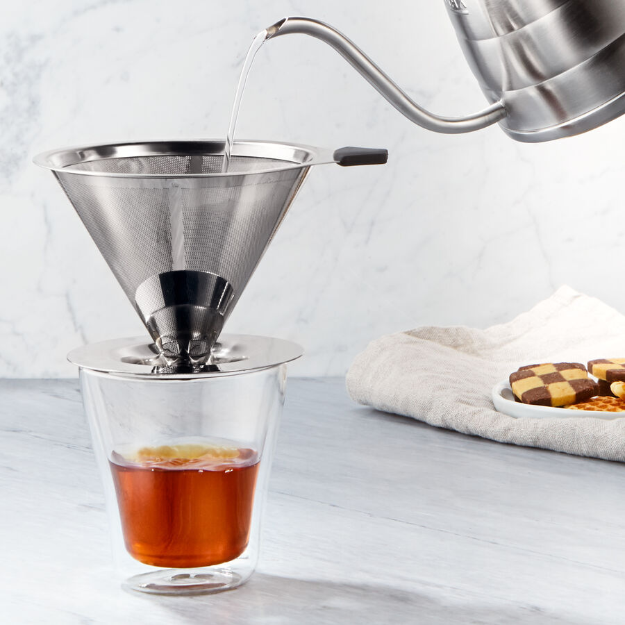 Filtre permanent en acier inoxydable préparation professionnelle du